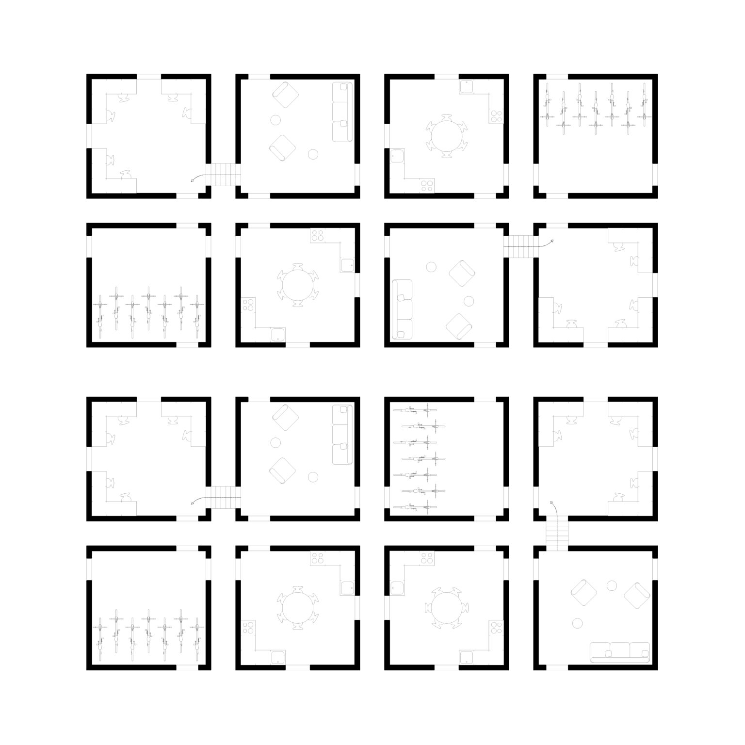 Résidence étudiante - Fushimi - Plan