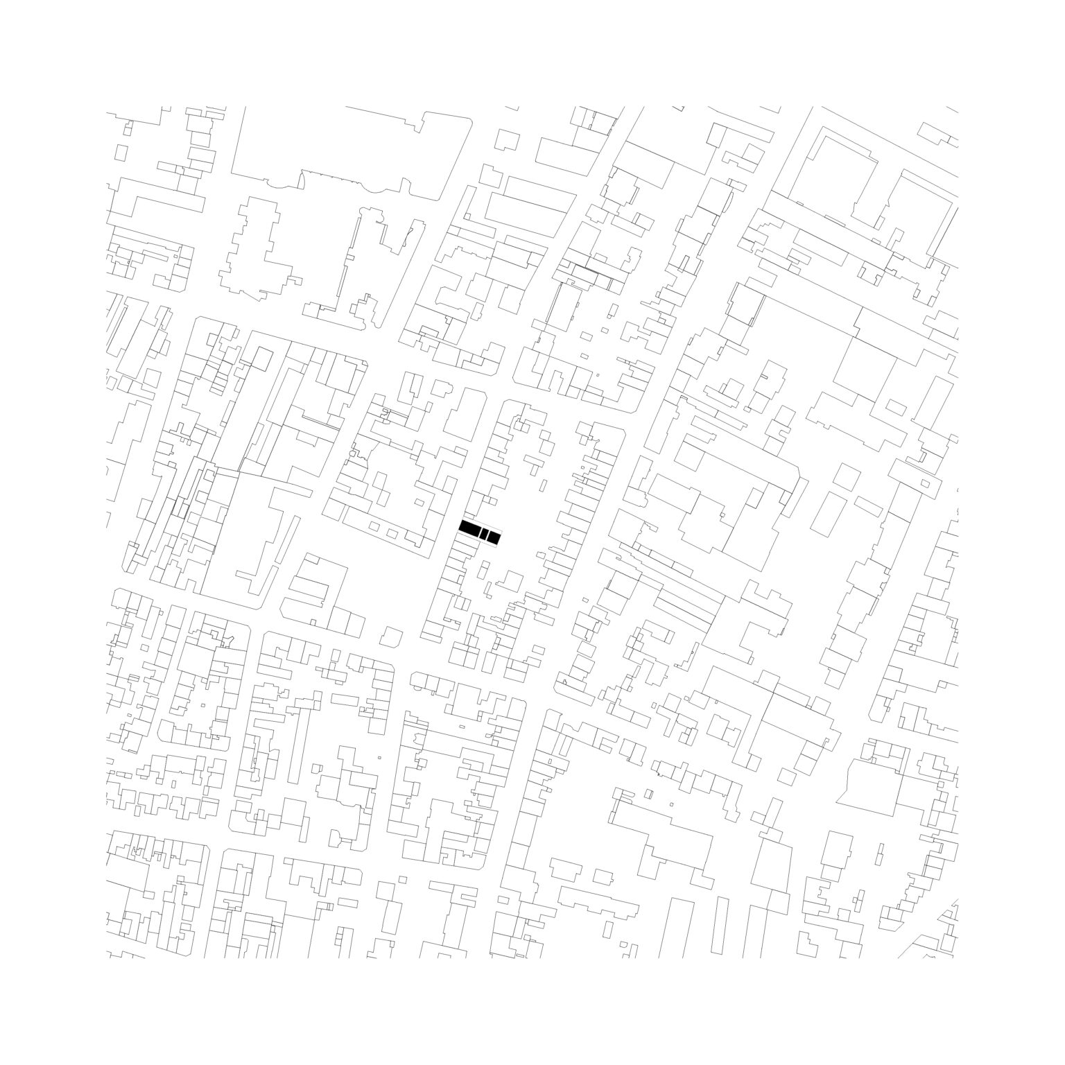 maison familiale - Meudon - Plan masse