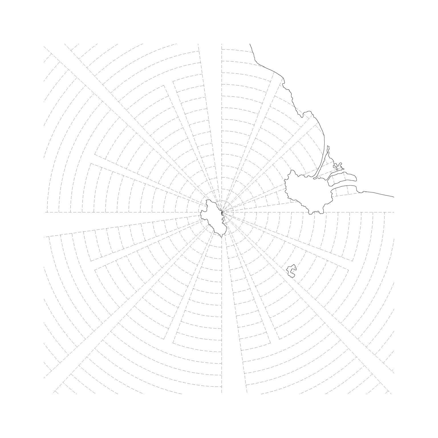 Carte du rayonnement