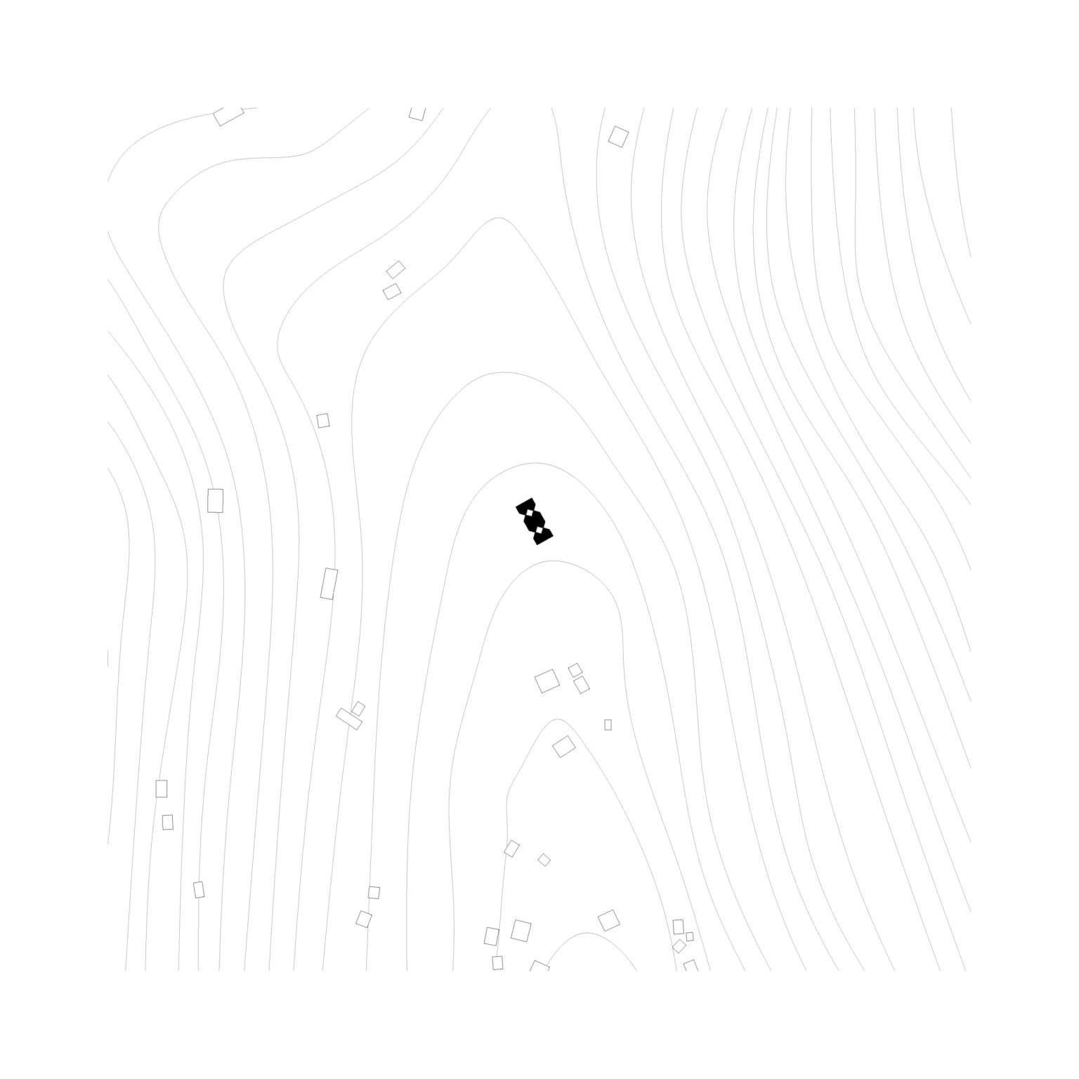 Centre communautaire - Pharping - Plan masse