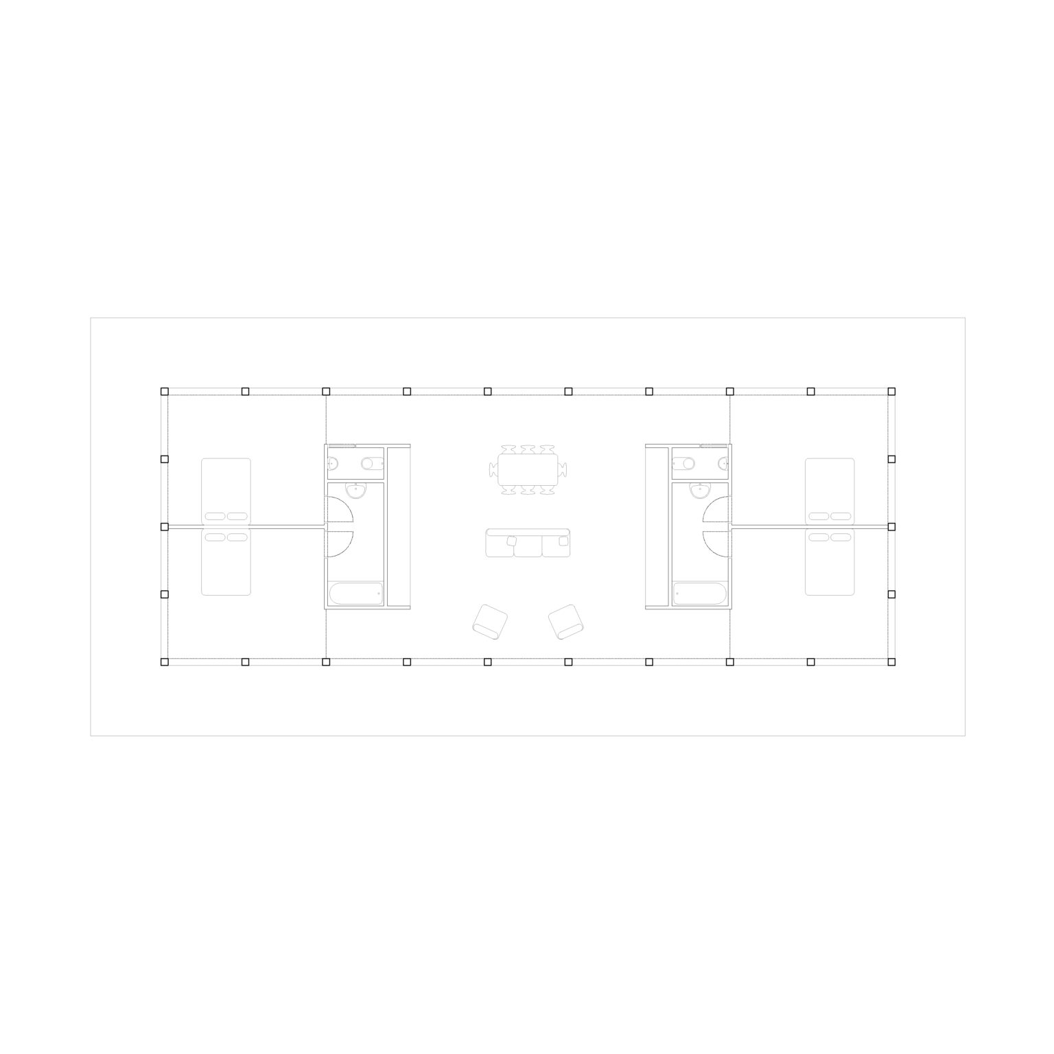 Maison dans le Perche - Plan