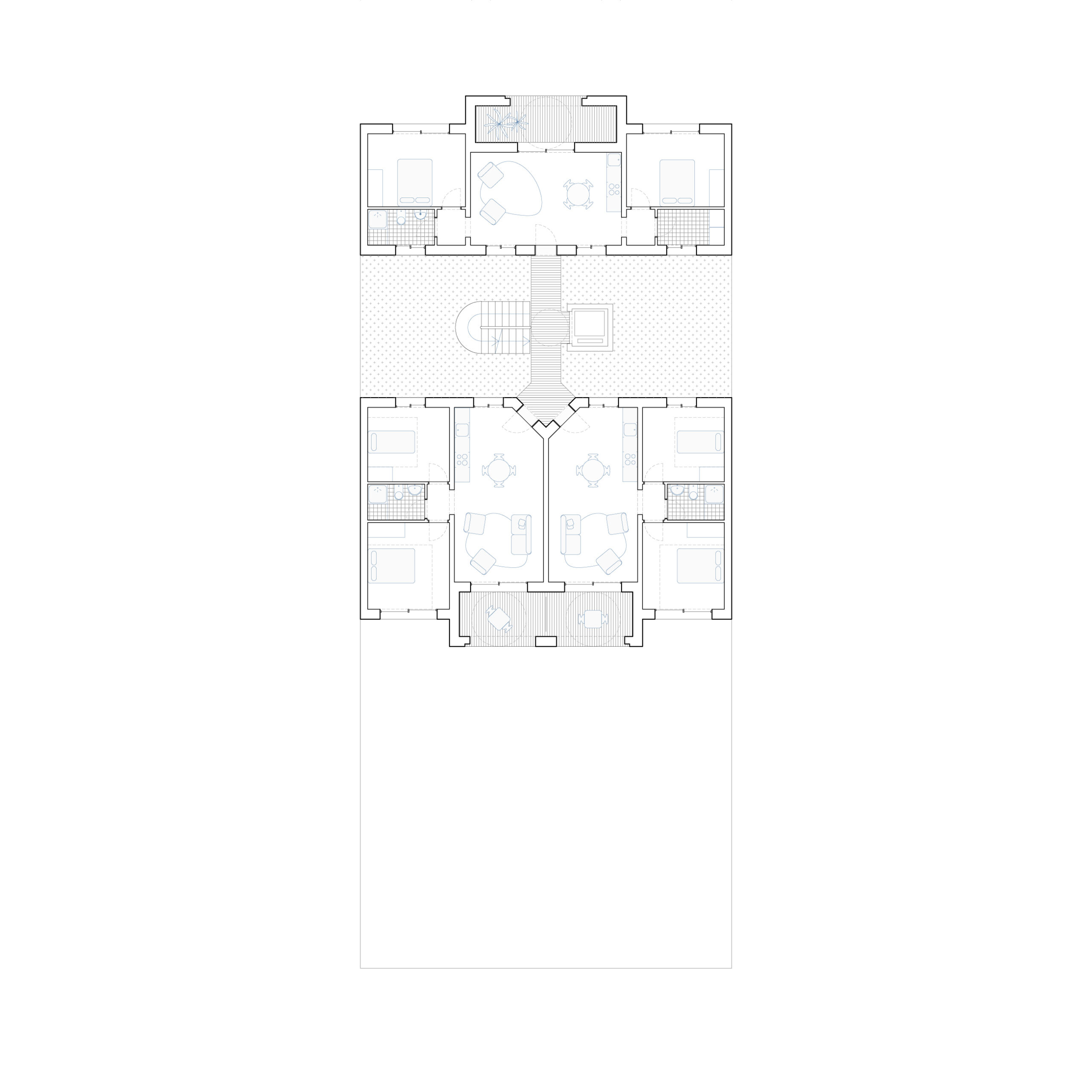 Plan d'étage courant